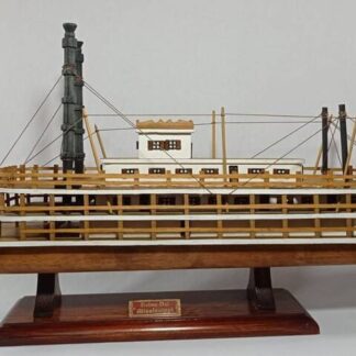 replica barco a vapor de paletas reina del Mississippi
