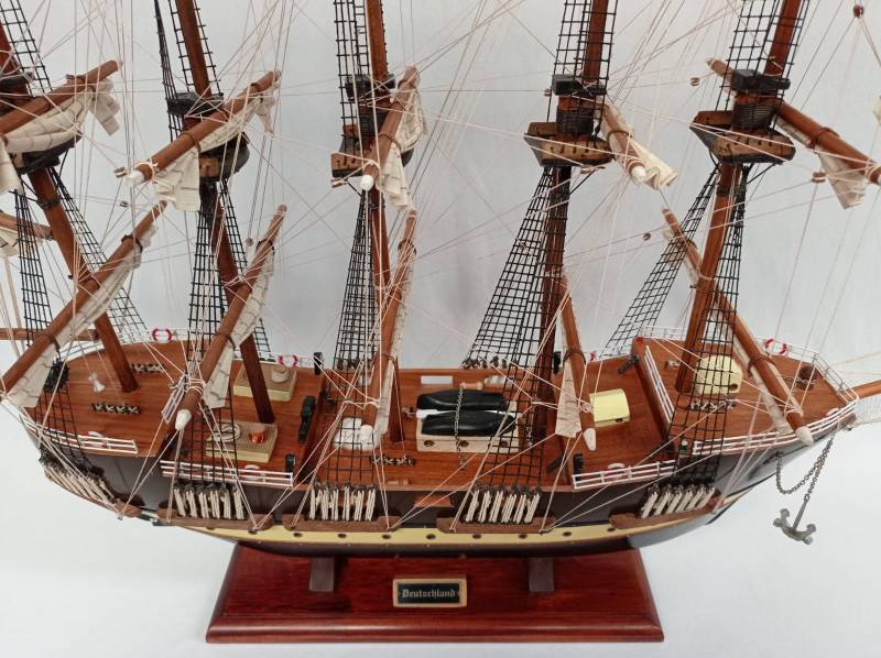 cubierta barco velero Deutchland