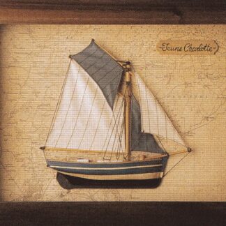 Cuadro replica velero Jeune Charlotte