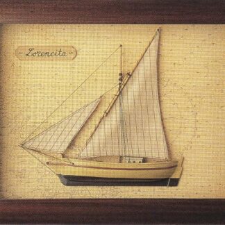 Cuadro replica velero Lorencita