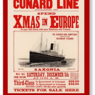cromo naviera cunard line