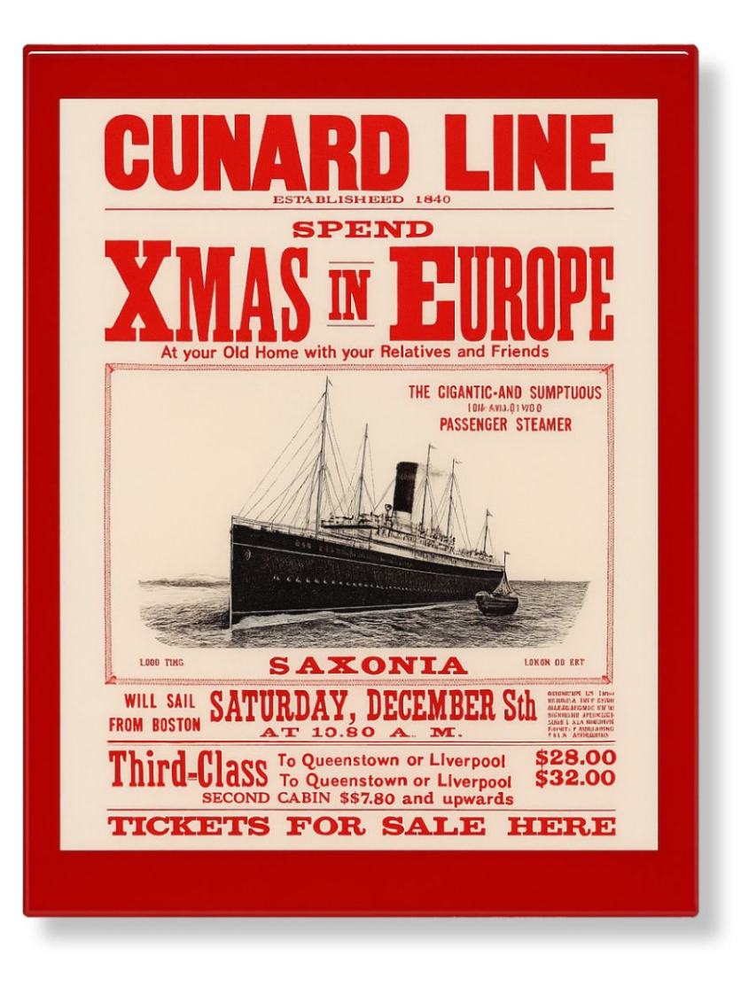cromo naviera cunard line