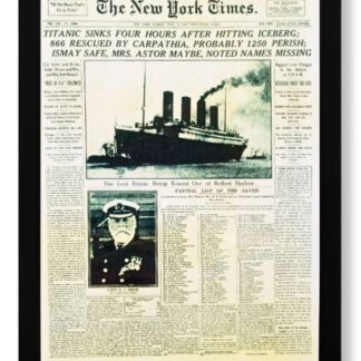 cromo noticia titanic new york times