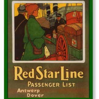 cromo linea naviera red star line