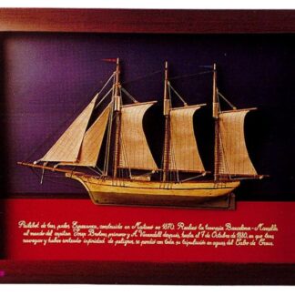 cuadro barco velas esperanza