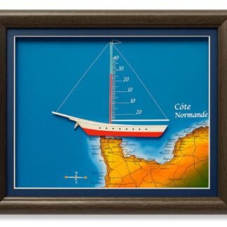 cuadro velero termometro